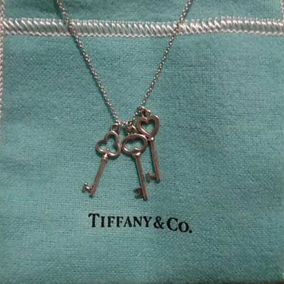 tiffany 3 keys necklace Off 78% - www 